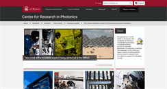 Desktop Screenshot of photonics.uottawa.ca