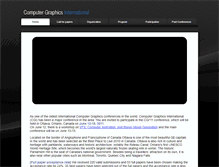Tablet Screenshot of cgi2011.site.uottawa.ca