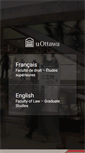 Mobile Screenshot of llmphd.uottawa.ca