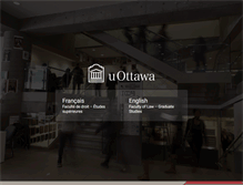 Tablet Screenshot of llmphd.uottawa.ca
